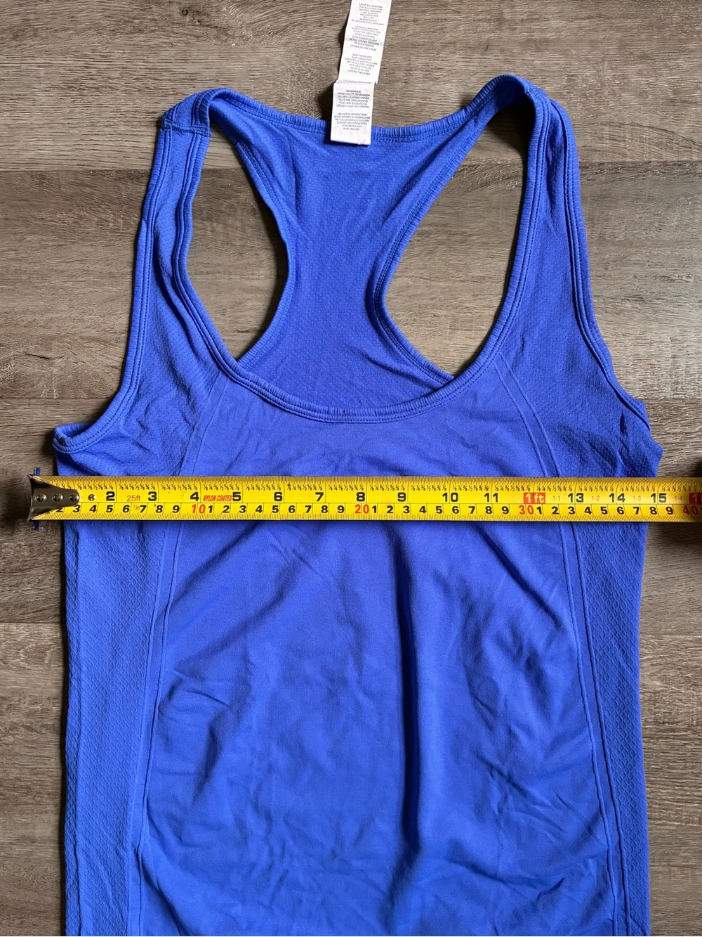 Fabletics Royal Blue Seamless Racerback Tank - Picture 5 of 7